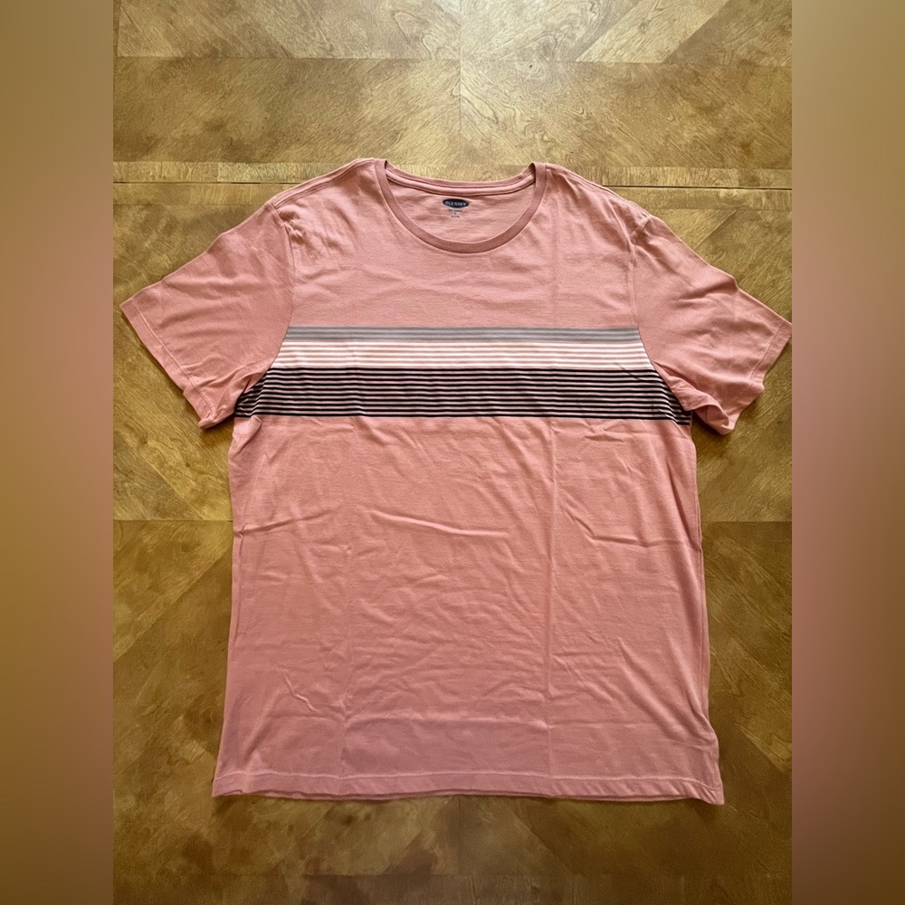 Old Navy Soft-Washed Striped Short Sleeve Tee – XL